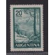 ARGENTINA 1954 GJ 1145A ESTAMPILLA NUEVA MINT CON 2 DOBLECES VARIEDAD MATE NACIONAL U$ 100